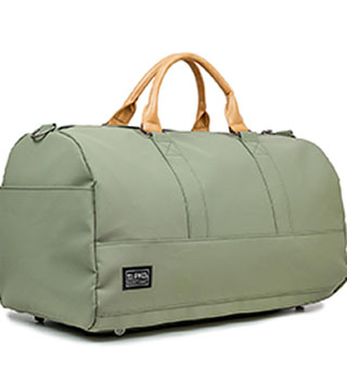 BISH-R-GR01LT - PKG Bishop II Recycled Duffel in Tranquil Green