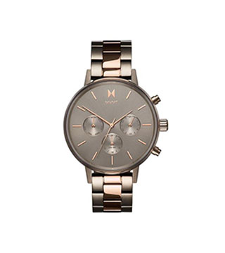 D-FC01-TIRG - Ladies Nova Orion Titanium & Rose Gold SS Chronograph Watch Titanium Dial