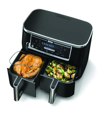 DZ550 - Foodi 6-in-1 Smart 10qt DualZone Air Fryer