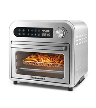 EAF-1010D - 10L Multi-Use Digital Air Fryer Oven Stainless Steel