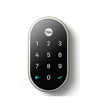 GRBYRD540WV619 - Google Nest x Yale Lock with Nest Connect (Brushed Nickel)