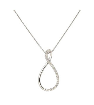 JN340-W - Diamond Necklace
