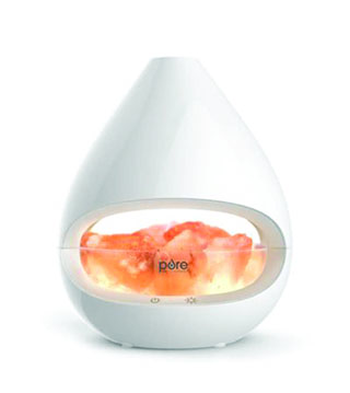 PEROCKDF - PureGlow Crystal Himalayan Salt Rock Lamp & Diffuser