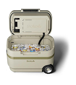 SSCOOLER47-TAN-10AH - Windchill 47 Cooler + Mobile A/C w/ 10Ah Battery Tan